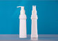 White 130ML Plastic Empty Bottles With Tamper Evident Cap Refillable