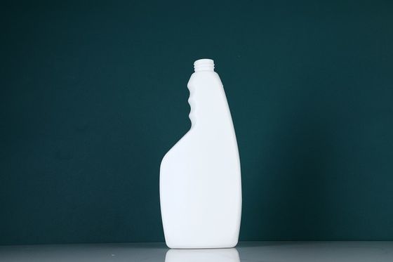 ขวดสเปรย์ทริกเกอร์ HDPE สีขาว , ขวดปั๊มแอลกอฮอล์ / ขวดเจลทำความสะอาดมือ